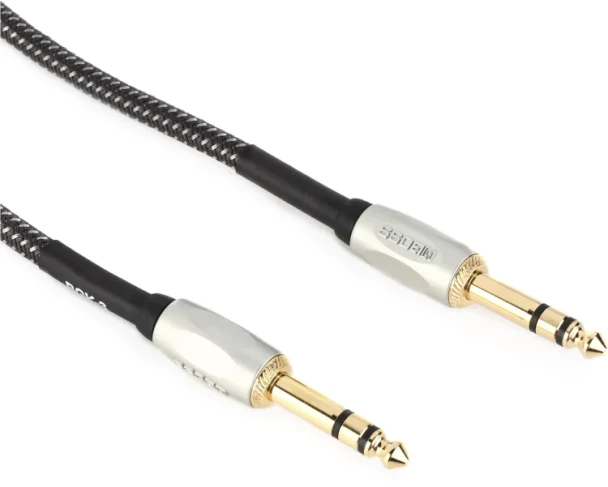 BOSS BGK-3 Serial GK Digital Audio Cable, 3ft/1m AES/EBU TRS Cable with Gold-Plated Connectors and Heavy-Duty Shielding for BOSS Serial GK Guitar Synthesizer Systems (BGK-3)