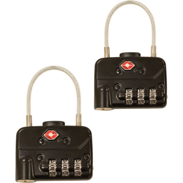 SKB TSA Pad Cable Locks 2-Pack (1SKB-PDL-C)