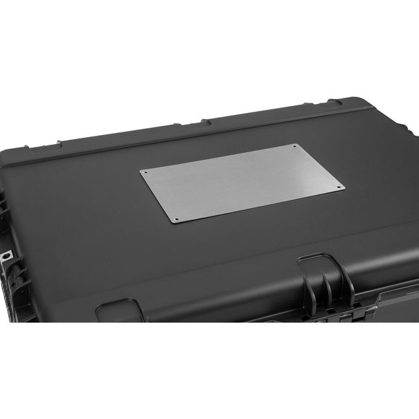 SKB 12 x 7 Inch Shipping Label Plate Kit with Adhesive Backing (3SKB-SLP-A)