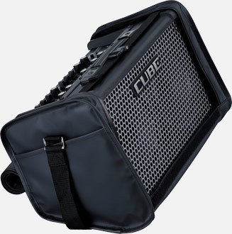 ROLAND CB-CS1 Carrying Bag for CUBE Street and CUBE Street II, Heavy-Duty Water-Resistant Cover with Shoulder Strap and Cable Access (CB-CS1)