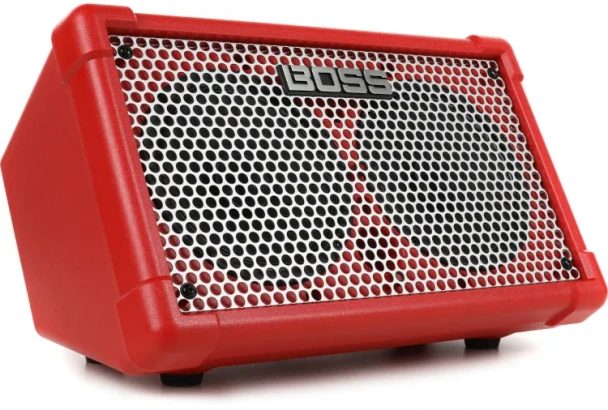ROLAND CUBE Street II Portable Battery-Powered Stereo PA Amplifier, 10-Watt 2 x 6.5-Inch Speakers with Vocal Harmony, Effects, Looper, Tuner and i-CUBE Link (CUBE-ST2-R)