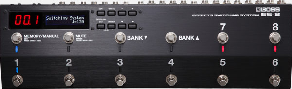 BOSS ES-8 Effects Switching System with 8 Loops, Programmable Routing, MIDI Control and 800 Patch Memories (ES-8)