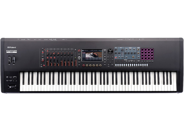 Roland FANTOM-8EX 88-Key Workstation Synthesizer with Hammer-Action Keyboard (FANTOM-8EX)
