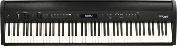 Roland FP-60X 88-Key Digital Piano with SuperNATURAL Piano Engine, PHA-4 Standard Keyboard, Bluetooth, USB, and Built-In Speakers (FP-60X-BK)
