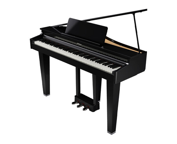 Roland GP-3 Digital Grand Piano with PHA-4 Standard Hammer-Action Keyboard, Bluetooth Audio/MIDI, and Piano Reality Sound Engine (GP-3-PE)
