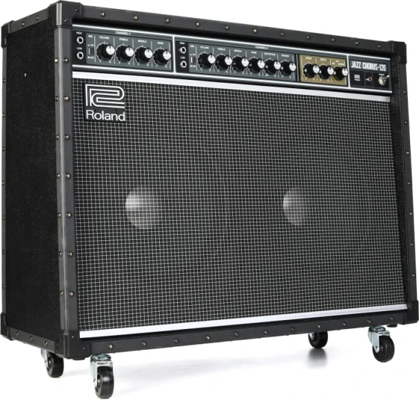 Roland JC-120P Jazz Chorus 120-Watt 2x12-Inch Stereo Guitar Combo Amplifier with Chorus, Vibrato, Reverb and Distortion (JC-120P)