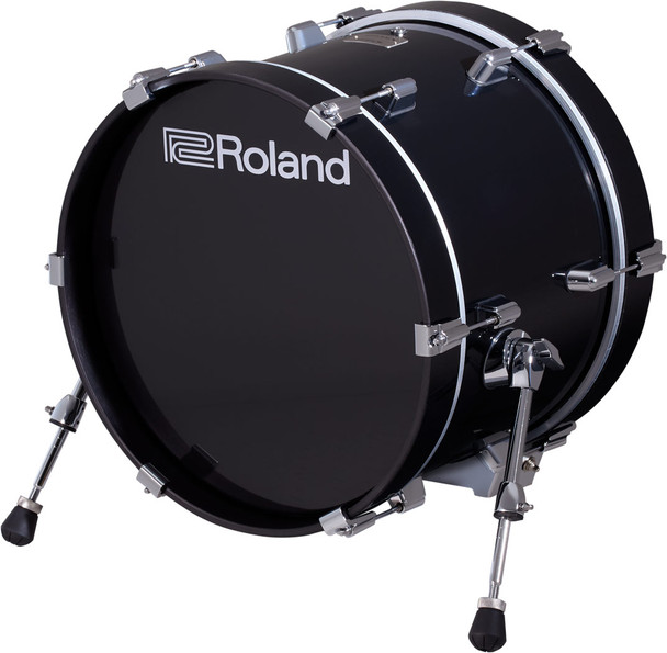 Roland KD-18-BK V-Kick 18-Inch Electronic Bass Drum Pad with Wood Shell (KD-18-BK)