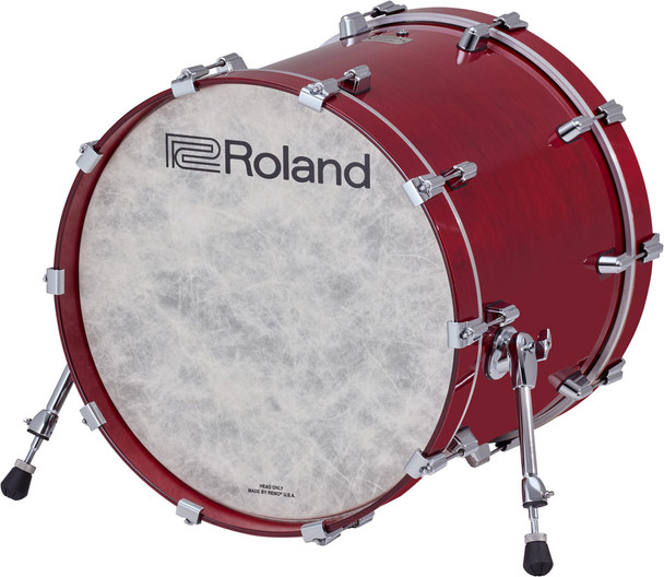 Roland KD-22-GE 22-Inch Electronic Bass Drum Pad with Wood Shell, Gloss Ebony (KD-22-GE)