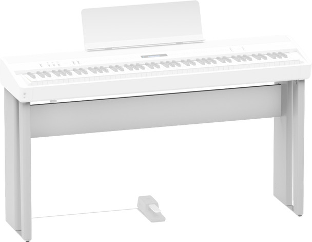 Roland KSC-90-WH Custom Digital Piano Stand for FP-90 and FP-90X, White (KSC-90-WH)