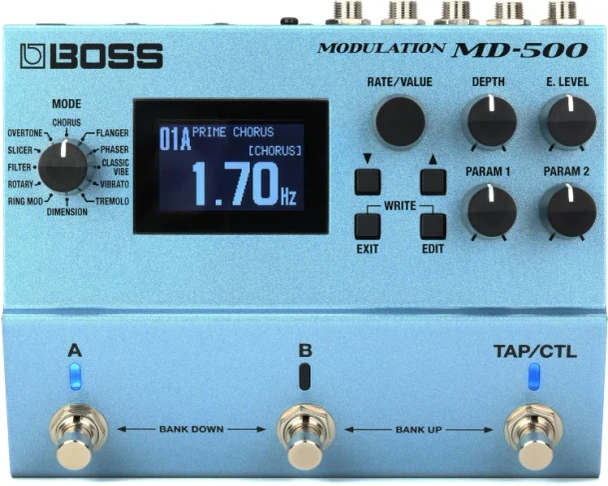 BOSS MD-500 Modulation Guitar Effects Pedal (MD-500)