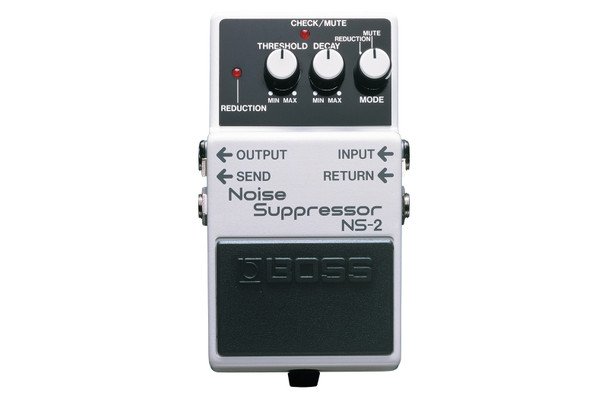 BOSS NS-2 Noise Suppressor Pedal with Send/Return Loop, Reduction & Mute Modes (NS-2)