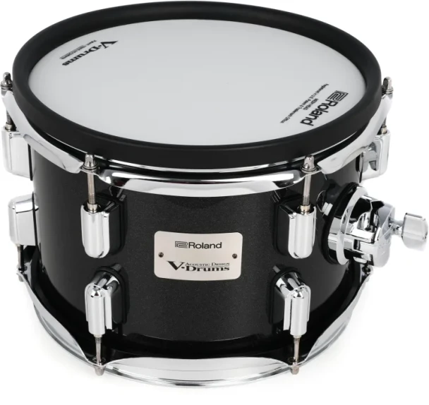 Roland VAD PDA100-MS 10" V-Tom Pad with 2-Ply Tunable Mesh Heads & Midnight Sparkle Finish (PDA100-MS)