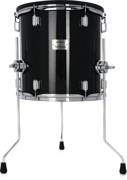 Roland V-Drums Acoustic Design 14" Floor Tom Pad, Midnight Sparkle (PDA140F-MS)