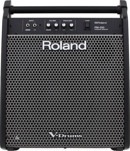 Roland PM-200 V-Drums Personal Monitor Speaker with 180W Power, 12-Inch Speaker, Horn Tweeter, Mixer, and XLR Outputs (PM-200)