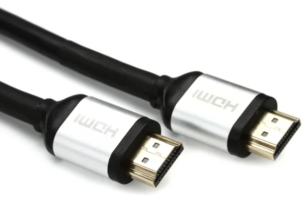 Roland Black Series HDMI 2.0 Cable, 16 ft./5 m, 28 AWG, 18 Gbps, 4K 60 Hz (RCC-16-HDMI)