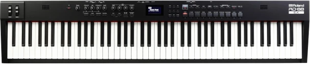 Roland RD-88 EX 88-Key Digital Stage Piano, PHA-4 Hammer Action, ZEN-Core & SuperNATURAL (RD-88EX)