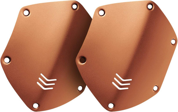 V-MODA M-200 Rust Orange Shield Kit, Custom Aluminum Earcup Shields (OV2-RTORANGE)