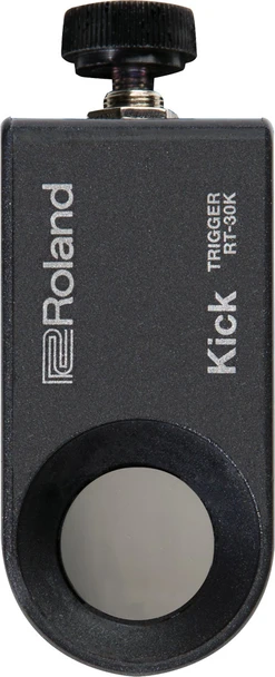 Roland RT-30K Kick Drum Trigger, Acoustic Bass Drum Trigger, Self-Guided Mount, Fiberglass-Reinforced ABS, TRS Cable Included (RT-30K)