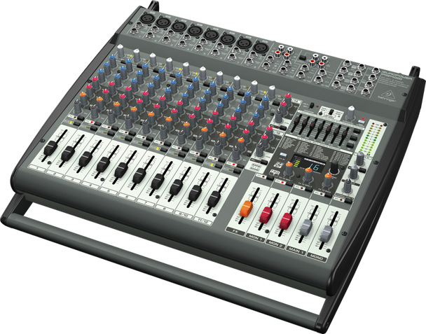 Behringer PMP4000 1600-Watt 16-Channel Powered Mixer