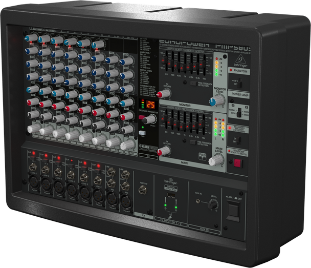 Behringer PMP580S 500-Watt 10-Channel Powered Mixer