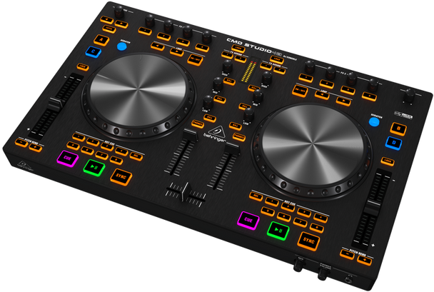 Behringer CMDSTUDIO4A 4-Deck DJ MIDI Controller with Audio Interface