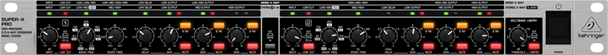 Behringer CX3400V2 High-Precision Stereo 2-Way/3-Way/Mono 4-Way Crossover