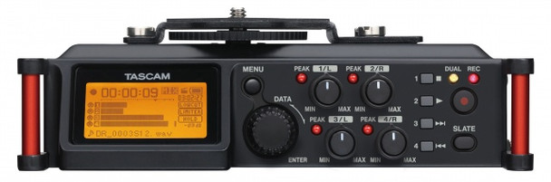 Tascam DR-70D 4-track Portable Recorder for DSLR