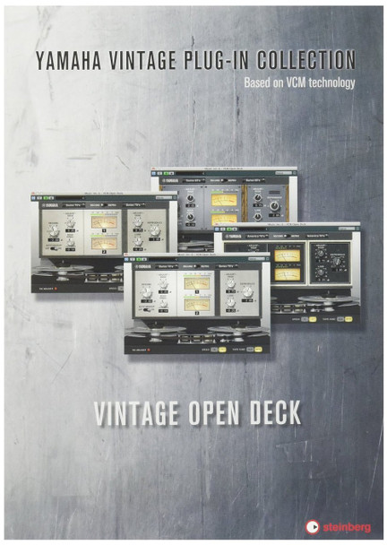 Steinberg 502015072 Vintage Open Deck Analog Tape Software Plug-in (VST3/VST2.4/AU)