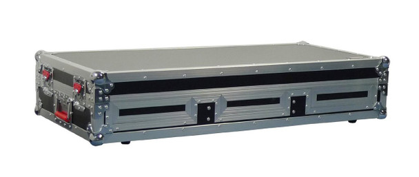 Gator Cases G-TOUR COF-LGCD12 ARM1-PL Large Coffin Case w/DJARM; 12-inch Mixer Section - Black