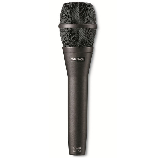 Shure KSM9/CG Cardioid & Supercardioid Handheld Condenser Microphone - Charcoal Gray