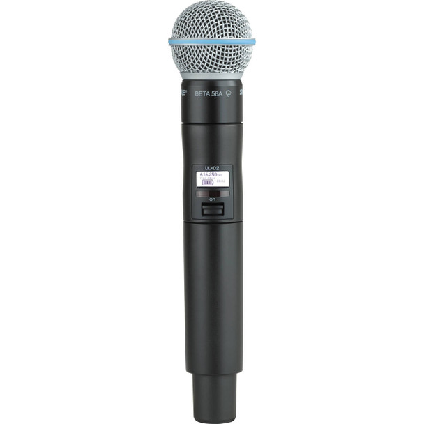 Shure ULXD2/B58 -G50 Handheld Transmitter w/BETA 58A Microphone