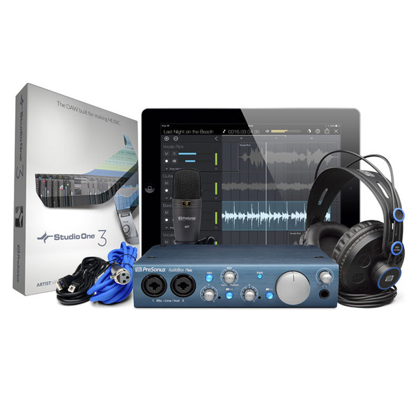 presonus audiobox iTwo studio bundle bundle