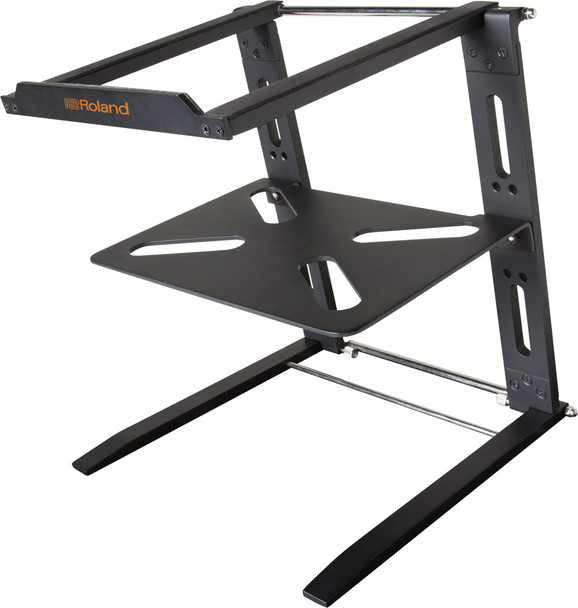 Roland Folding aluminum laptop stand w/ tray