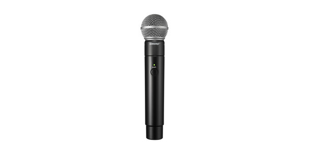 Shure MXW2/SM58 Handheld Transmitter with SM58 Microphone (Includes one SB902 Battery)