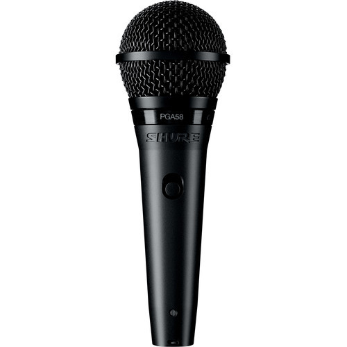 Shure Cardioid dynamic vocal microphone - XLR-XLR cable