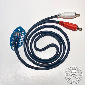 Jesse Dean Designs JDDTECH-RCA Technics RCA Cable With Internal Ground PCB