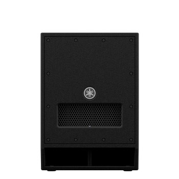 Yamaha 12-inch Powered Subwoofer with high-output amplification, designed for deep low-frequency response in professional live sound applications, (DXS12MKII)