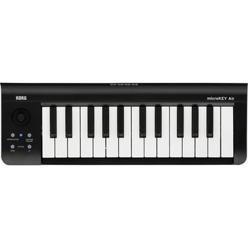 Korg microKEY Air 25-Key Bluetooth MIDI Keyboard Controller with Compact Design and Wireless Connectivity (MKEYAIR25)