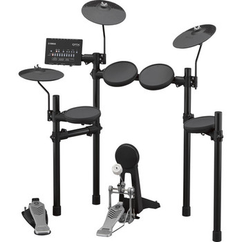 Yamaha Electronic Drum Kit with responsive drum pads and built-in training features, designed for practice, learning, and home drumming, (DTX432K)