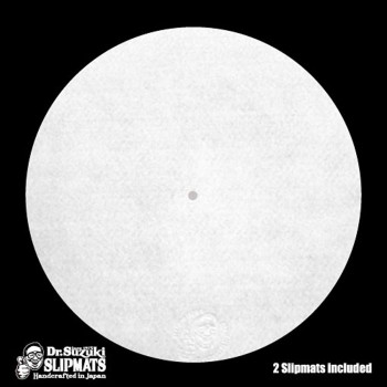 Stokyo Dr. Suzuki Mix Edition Slipmat Pair - White