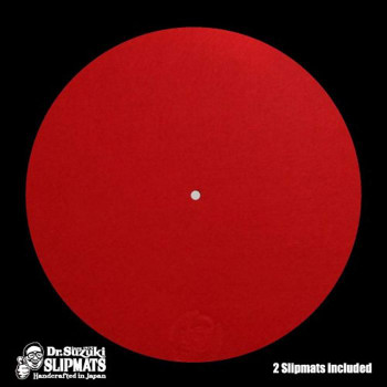 Stokyo Dr. Suzuki Mix Edition Slipmat Pair - Red