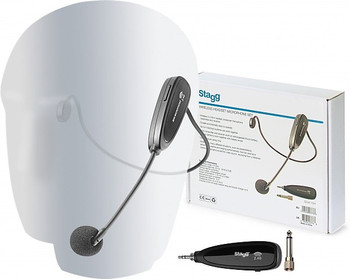 Stagg SUW 10H Wireless Transmission Headset Condenser Microphone Set 2.4 GHz