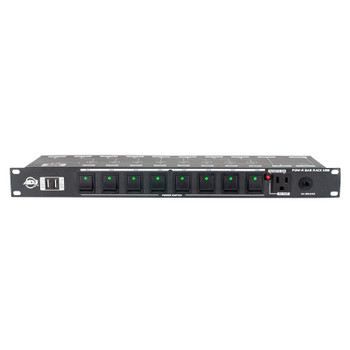 ADJ POW-R BAR RACK USB 10-Outlet 2-USB Rackmount Power Distributor