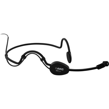 AKG, HC644 MD lapel microphone for clear, discreet speech capture in presentations and broadcast applications, (2793H00100)