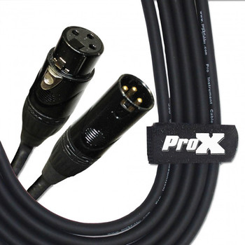 ProX 5 Ft. Balanced XLR-F to XLR-M High Performance Microphone Cable