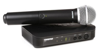 Shure BLX24/PG58 Wireless Handheld Microphone System - J11 Band - Freq. 596-616MHz