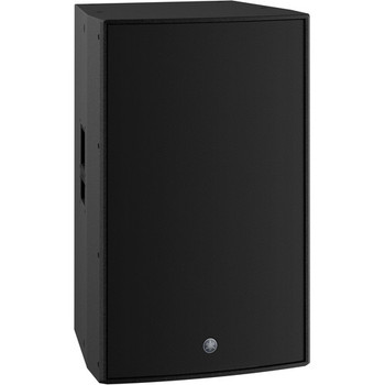 Yamaha 2000W 3-Way 15-inch Powered Loudspeaker in Black, designed for powerful full-range output and exceptional clarity in professional live sound applications, (DZR315)