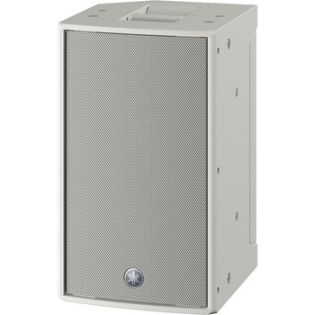 Yamaha DZR10W Special Order Powered Full-Range Loudspeaker, 90° x 60° (Rotatable), White Finish (DZR10W)