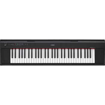 Yamaha NP-12 Piaggero - Portable Piano-Style Keyboard (Black)