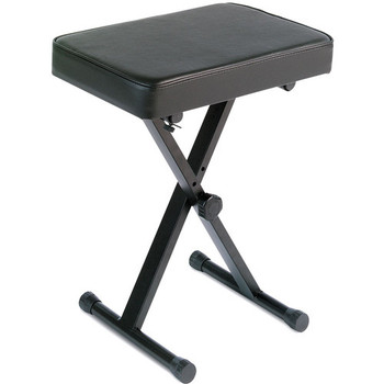 Yamaha X-Style Fold-Up Keyboard Bench, designed for comfortable playing and portable use, (PKBB1)